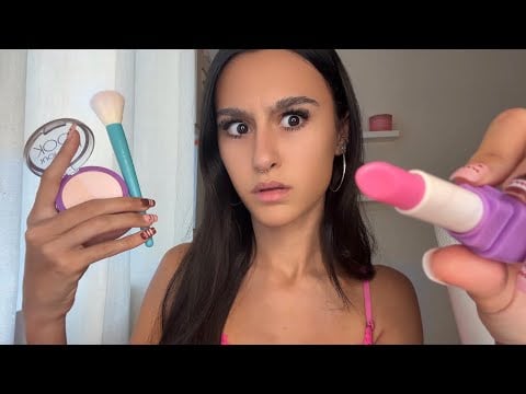 ASMR| Doing your FAST and AGGRESSIVE makeup