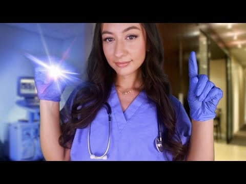 ASMR Relaxing Doctor Roleplay 💙 Soft Spoken Medical Exam