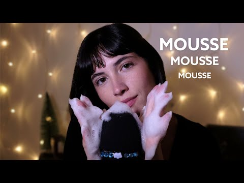 ASMR ☁️ N°6 MOUSSE CRÉPITANTE 🎄 (crinkles)