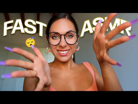 Fast & Aggressive ASMR 🎧 Hand Sounds, Mouth Sounds & Tingles Overload