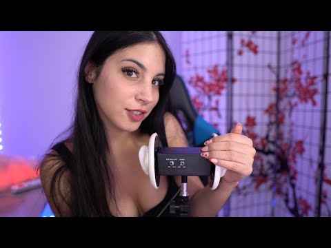 ASMR con SONIDOS RELAJANTES (Masaje de orejitas, tapping, scratching, susurros...) l EN DIRECTO