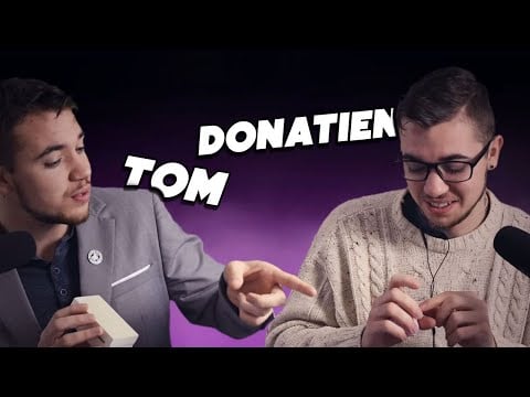ASMR avec mon frère jumeau DONATIEN 🙏🔥❤ #humour
