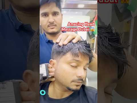 Most Amazing Head Massage In Dubai 😱🇦🇪 #tranding #viral #short #uae #dubai