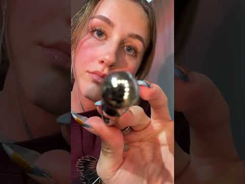 ASMR Acupuncture Pen Face Massage ✨ Whispered Relaxation & Tingle Triggers