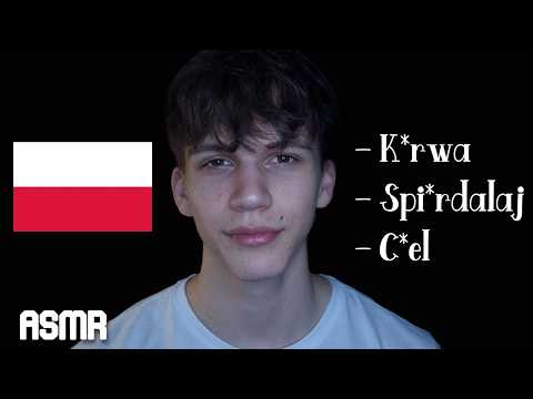 ASMR Teaching you Polish swears + useful sayings (not for sensitive people)