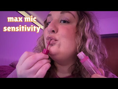 ASMR | 20 Mins of Pure Lip Gloss Nibbling (No Talking) ✨💄