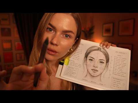 ASMR Professional Face Mapping & Facial Analysis | Personal Attention Roleplay