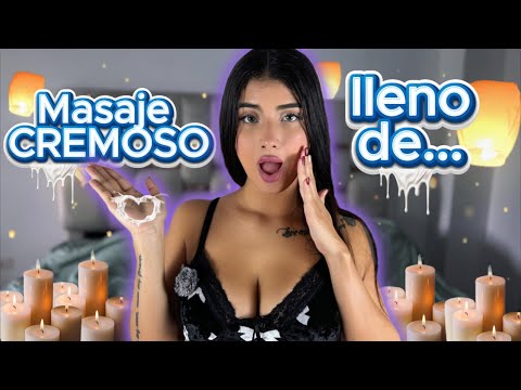 Masaje CREMOSO lleno de SEM… ASMR ROLEPLAY