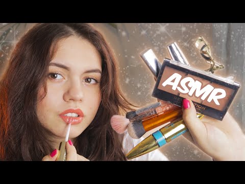 ASMR - DOING MY MAKEUP | Almost 1 Hour Of Tingles