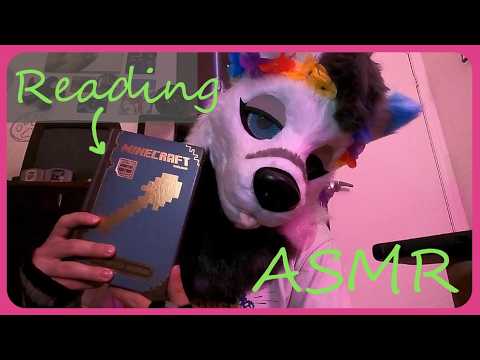 Furry ASMR | Reading a Minecraft Handbook | soft spoken