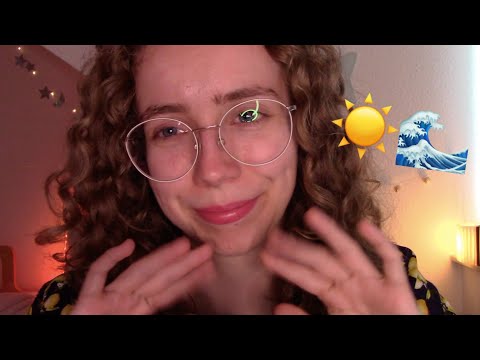 ASMR Let me treat your Sunburn ☀️ Wind down after a day at the Beach (Role-Play) Layered Sounds 🌊