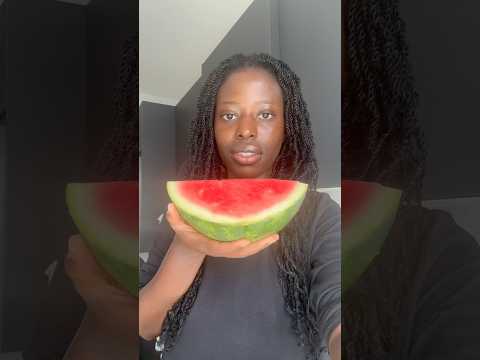 How to eat Watermelon 🍉