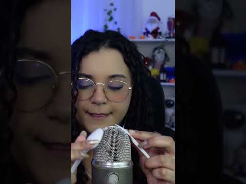 ASMR Colher no microfone