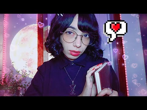 ASMR VAMPIRA DA FACULDADE APAIXONADA POR VOCÊ | ROLEPLAY