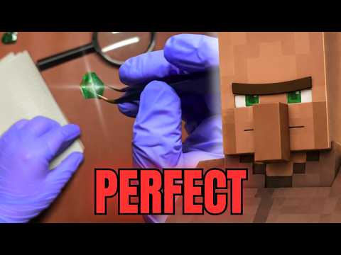 Minecraft ASMR: Villager Grades YOUR Emeralds