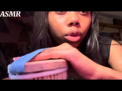 ASMR| Dry Brushing ASMR Soothing Sounds🪥✨ 