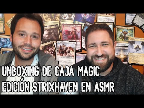 🎴UNBOXING DE CAJA MAGIC EDICIÓN STRIXHAVEN EN ASMR🎴 ✨EL ASMR DE JUAN✨