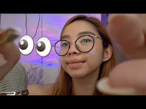 ASMR giving u new eyeballs 👀 / kasih kamu bola mata baru 👀 (roleplay, layered sounds)