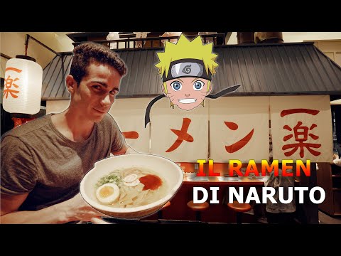 MANGIO AL RISTORANTE DI NARUTO NELLA VITA REALE! Ramen Ichiraku