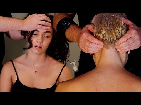 2 Hours of Seated Massage ASMR with Music | Deep Relaxation & Sleep