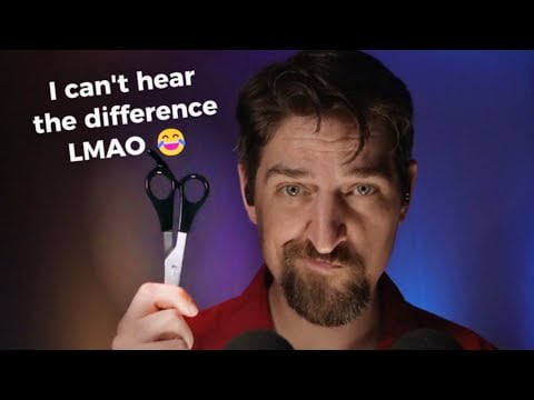 ASMR Comparing My Scissors ✂️ Low Voice Ramble