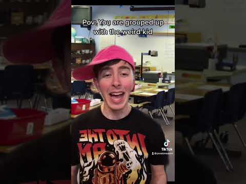 Pov: You are Grouped with the Weird Kid #asmr #roleplay
