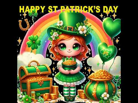 ASMR FELIZ DIA DE SAN PATRICIO☘️HAPPY ST PATRICK'S DAY☘️TE VAS A DORMIR