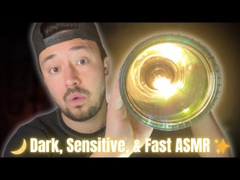 🌙 Dark, Sensitive, & Fast ASMR ✨ ~ Feel the Tingles in Seconds! 💨