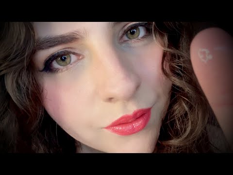ASMR Spit Painting ~♥ Very Slow and Cozy