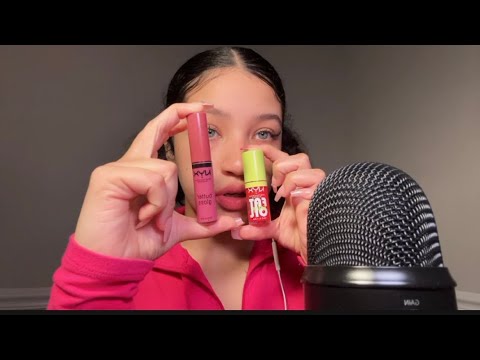ASMR te maquillo en 4 minutos🖐🏻🩷 rápido y agresivo🪅😭