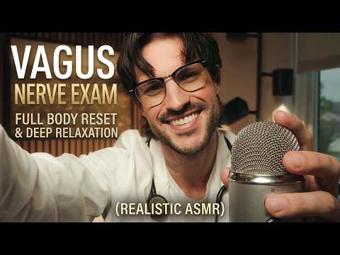 ASMR Vagus Nerve Exam: Full Body Relaxation & Nervous System Reset