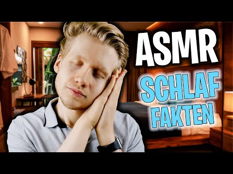 ASMR - Fakten über SCHLAF die dich zum EINSCHALFEN bringen! 😴