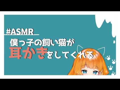 【ASMR】僕っ子の飼い猫が耳かきをしてくれる【Binaural/耳かきボイス】