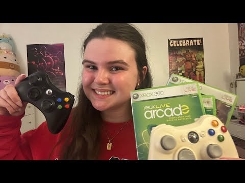 ASMR Xbox 360 store! 