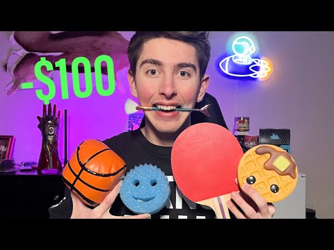 I Spent $100 on All New ASMR Triggers to Help you Sleep and Tingle