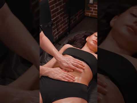 Serene ASMR oil belly massage for Kristina #bellymassage