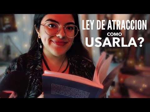 ASMR Ley de Atracción ✨ Lectura Susurrada y Tips 💫