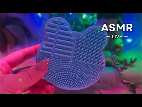 LIVE ASMR🩵 (No talking,No mouth sounds) #relax #shorts