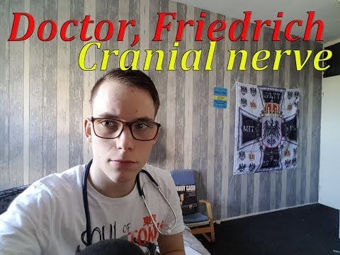 ASMR ROLEPLAY:  Crazy German Doctor Friedrich Cranial Nerve Examination