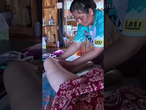 Masaje cuerpo completo con aloe vera ✨ #massage #relax #masaje #relaxing #asmr #travel #short