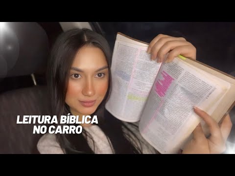 ASMR CRISTÃO | LEITURA BÍBLICA NO CARRO - Livro de Mateus #1