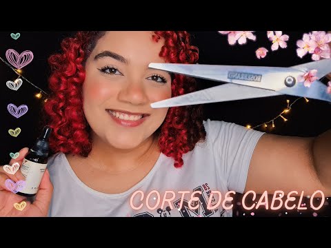 ASMR: CORTANDO SEU CABELO 💖💖