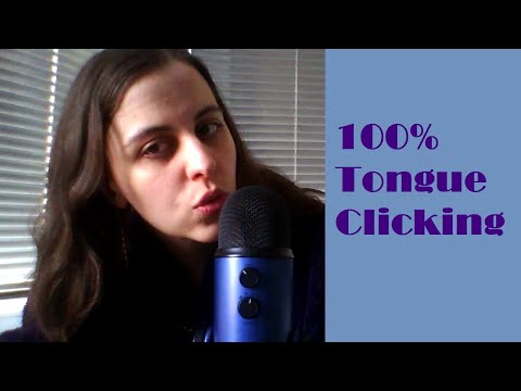 ASMR Pure Tongue Clicking - 1 Trigger Only - No Talking