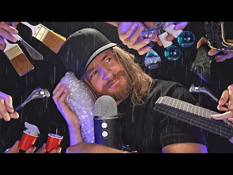 ASMR Triggers (in the rain) for a Perfect SLEEP