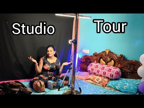 ASMR My Studio Tour 😍