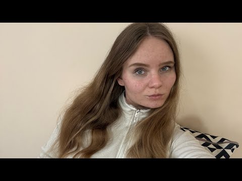 ASMR brushing hair after rainy day