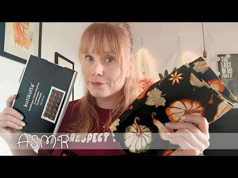 Over Explaining🍂Syksyinen Kappa Verho🍂ASMR SUOMI (tapping, scratching)