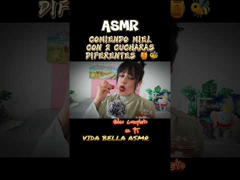 #asmr #relax #visualtingle #tingles #mouthsounds #asmrcomiendo #asmrmiel #comiendomiel