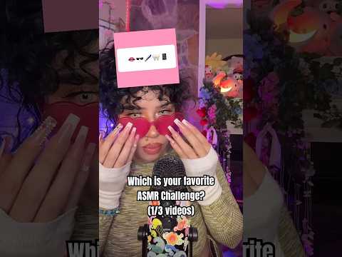 Rating ASMR Triggers Challenge🦷💋💘🔥 #asmrtingles #asmr #tingles #shorts