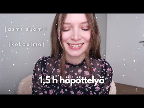 ASMR suomi - 1,5 h höpöttely & ostosten esittely - kokoelma
